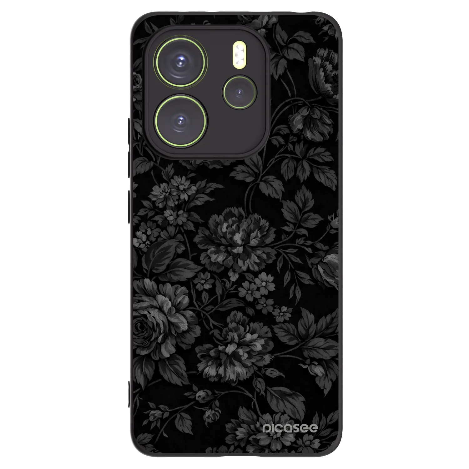 Silikónový čierny obal pre Xiaomi Redmi Note 14 4G - Dark Romance