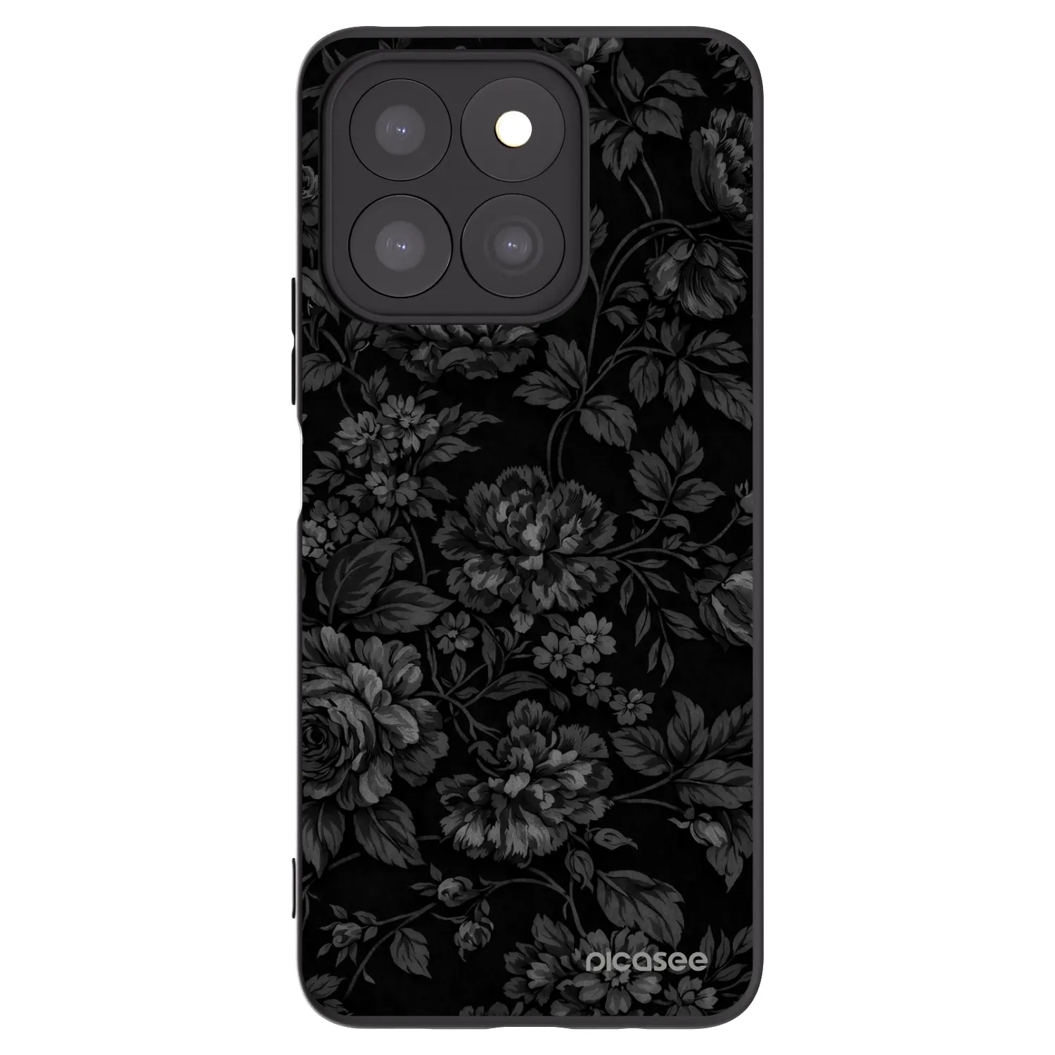 Picasee silikónový čierny obal pre Honor X8c - Dark Romance