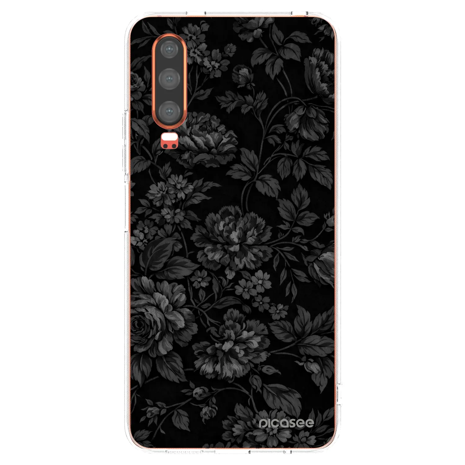 Picasee silikónový prehľadný obal pre Huawei P30 - Dark Romance