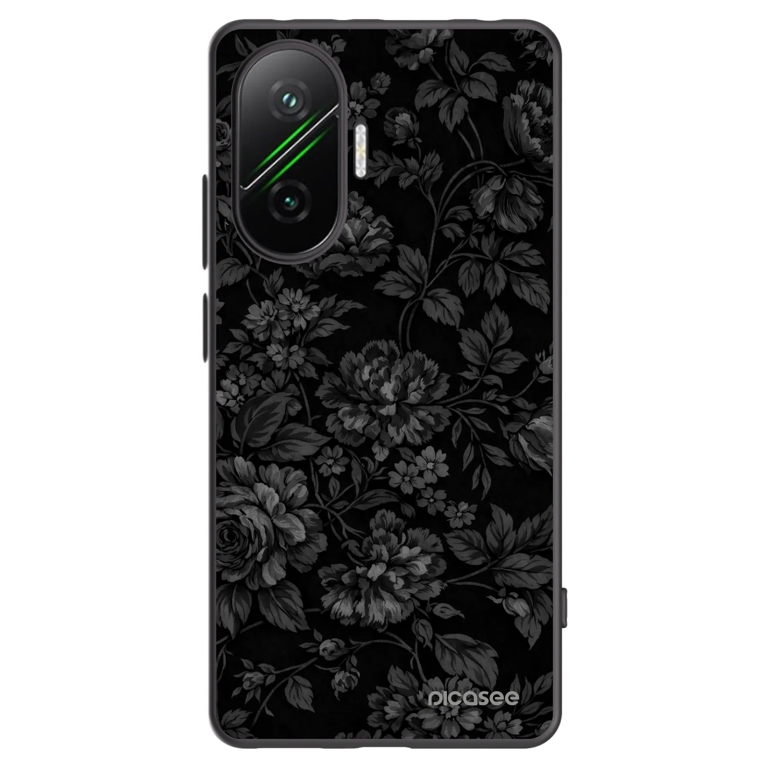 Silikónový čierny obal pre Xiaomi Poco F7 Pro 5G - Dark Romance