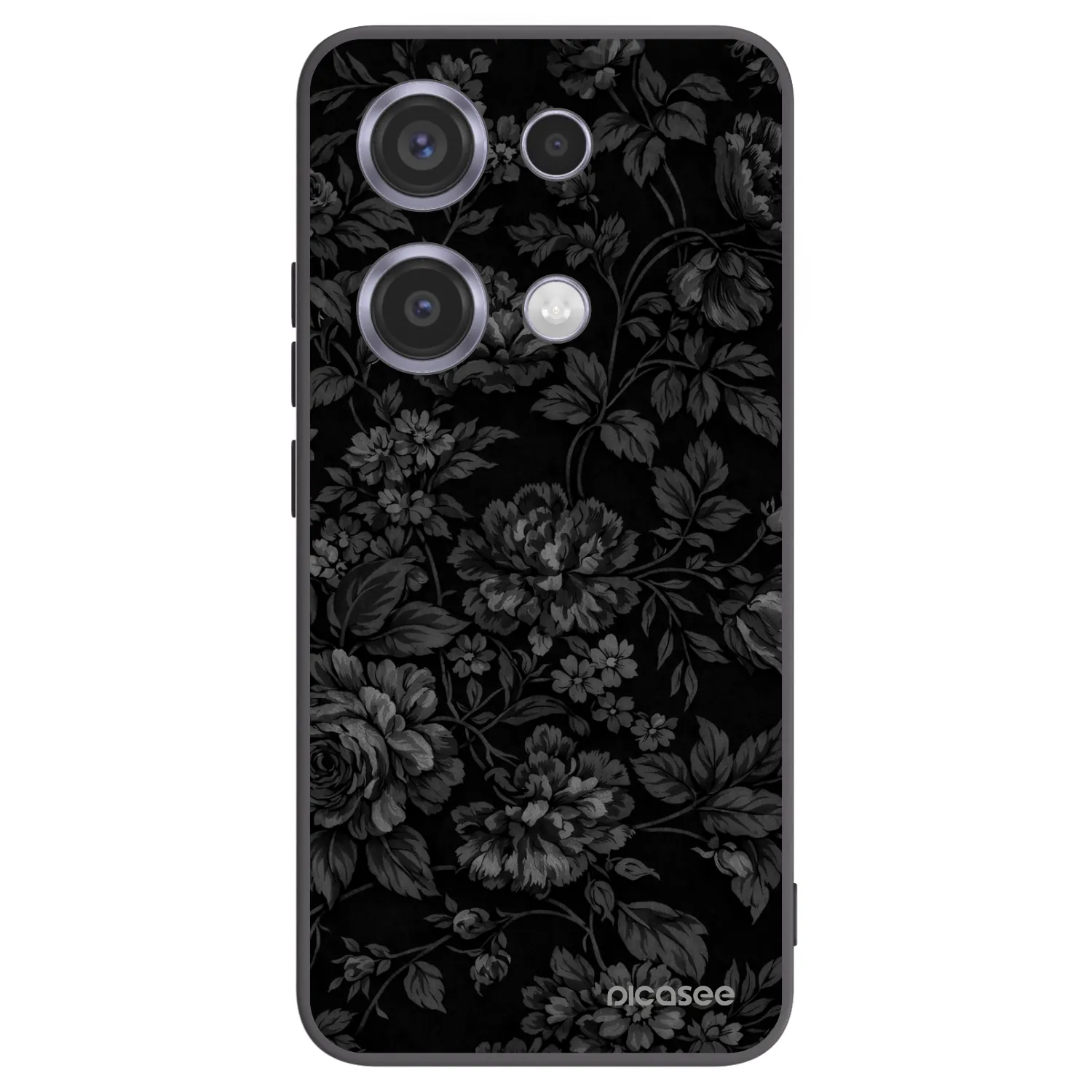 Picasee silikónový čierny obal pre Xiaomi Redmi Note 14S - Dark Romance