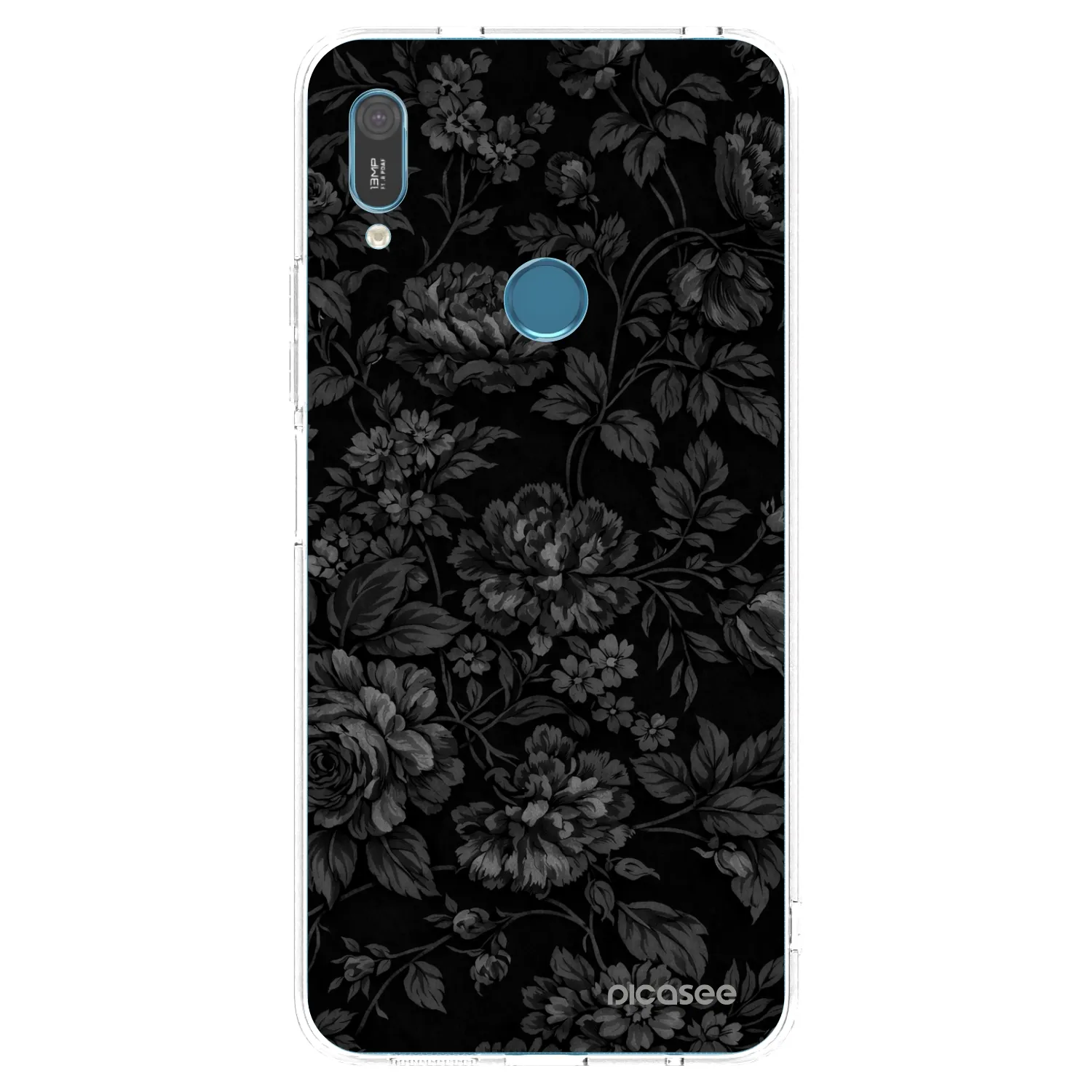 Picasee silikónový prehľadný obal pre Huawei Y6 2019 - Dark Romance