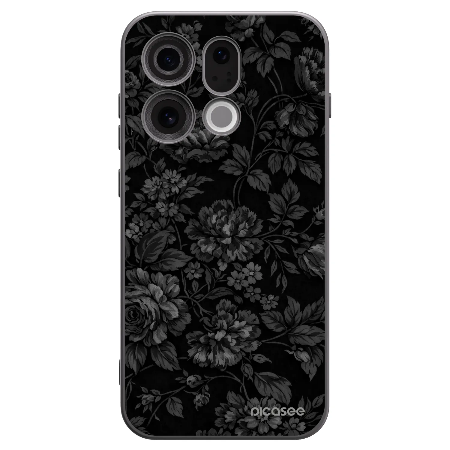 Picasee silikónový čierny obal pre OPPO Find X9 - Dark Romance