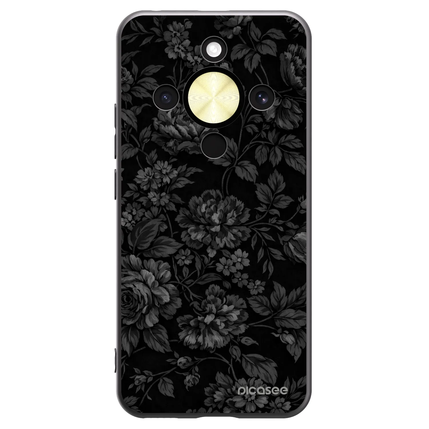 Picasee silikónový čierny obal pre Honor Magic8 Lite 5G - Dark Romance