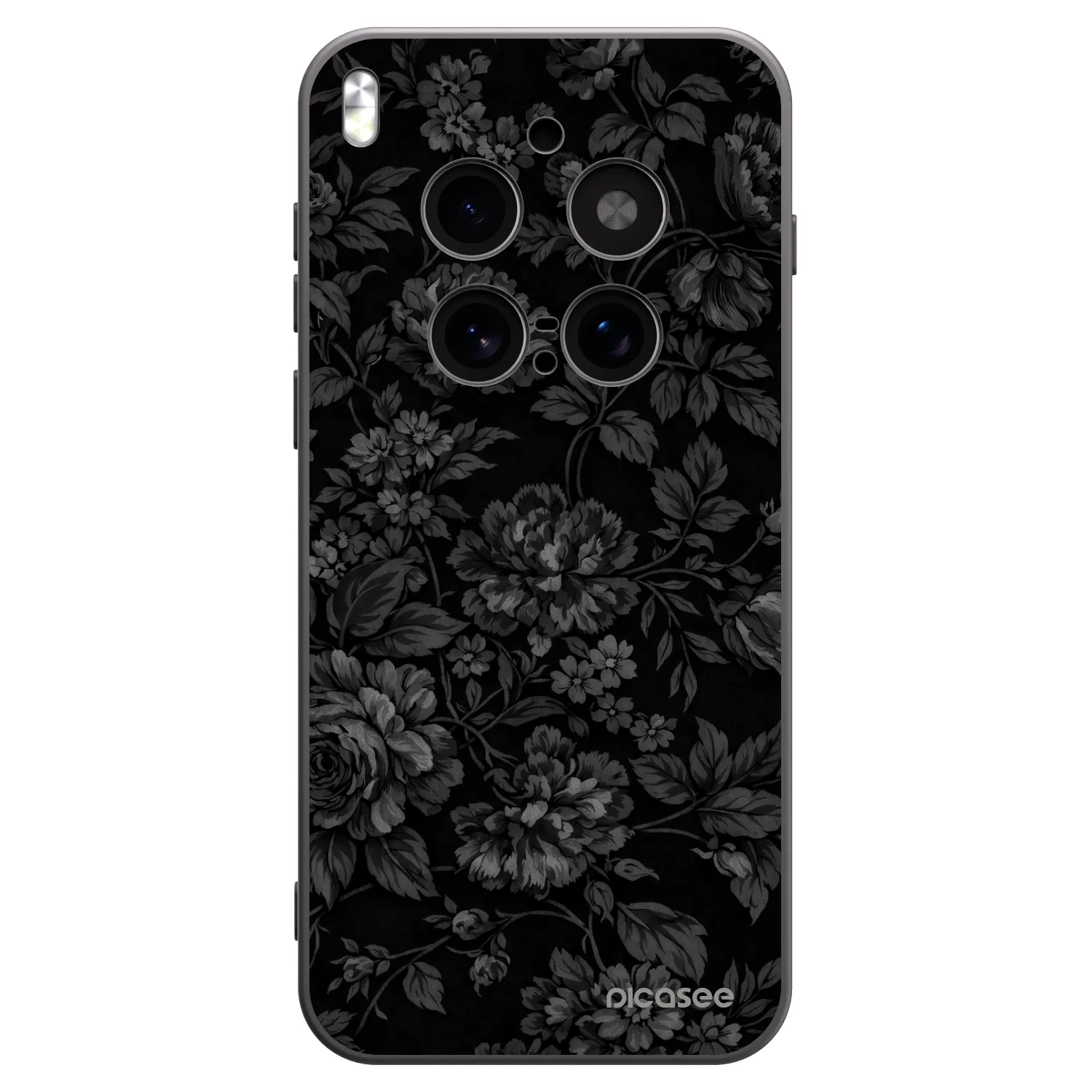 Picasee silikónový čierny obal pre Vivo X300 Pro - Dark Romance