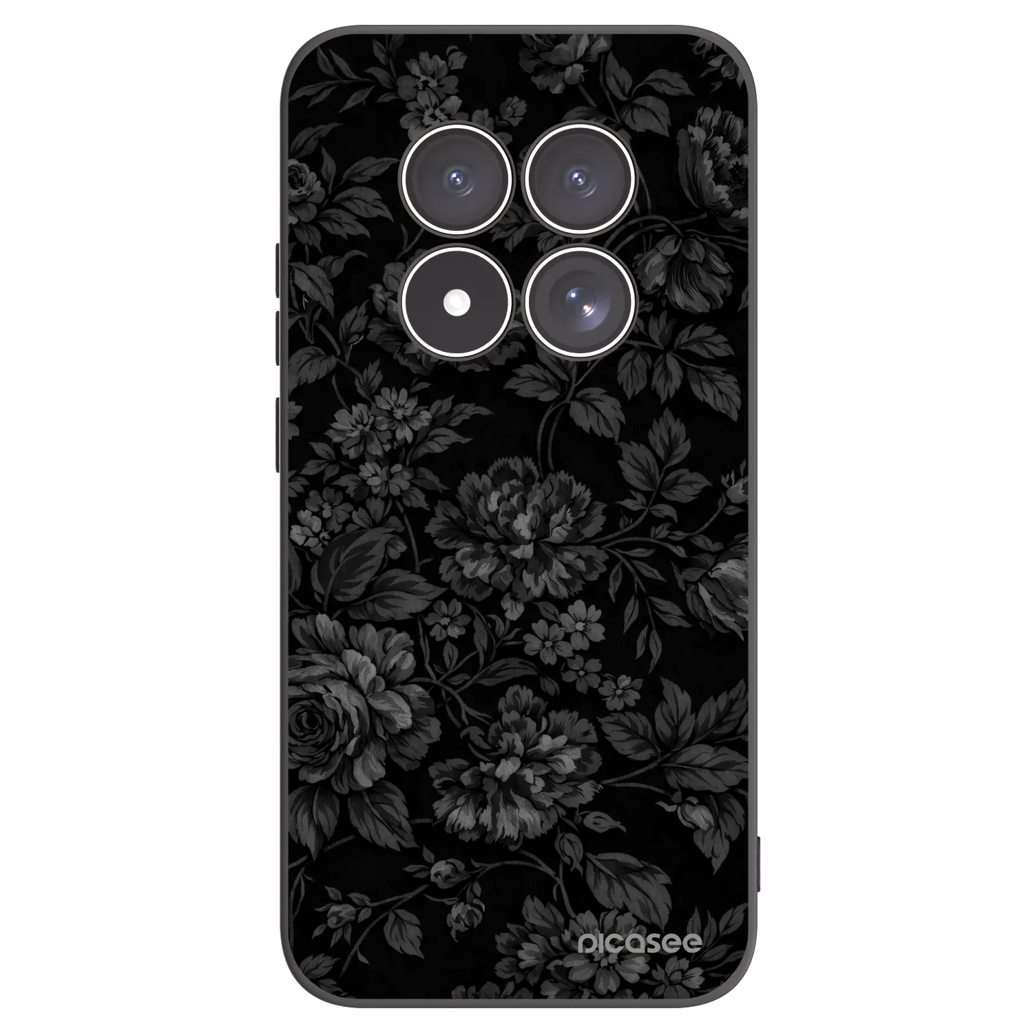 Picasee silikónový čierny obal pre Xiaomi Redmi Note 15 Pro 5G - Dark Romance