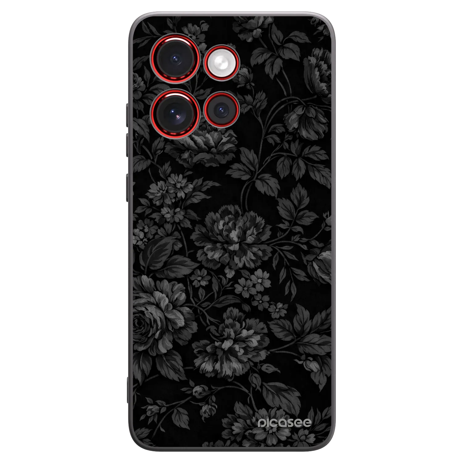 Picasee silikónový čierny obal pre Motorola Edge 60 Neo 5G - Dark Romance
