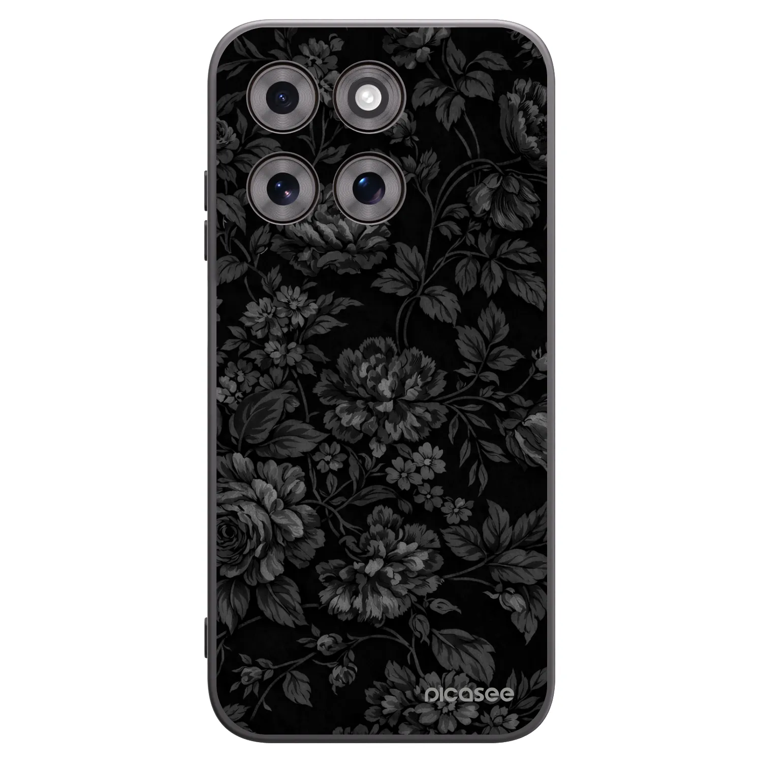 Picasee silikónový čierny obal pre Motorola Moto G77 - Dark Romance