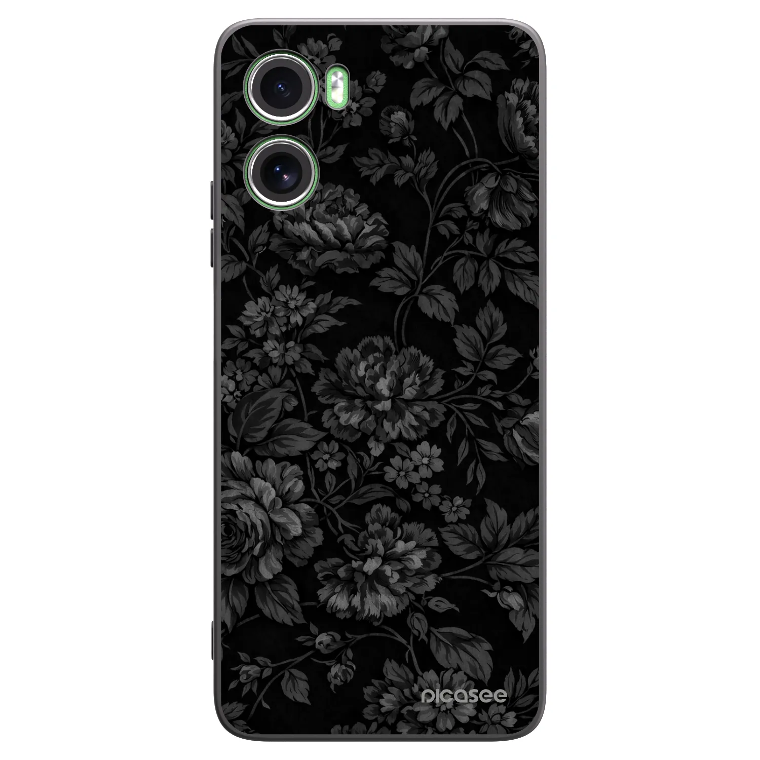 Picasee silikónový čierny obal pre Motorola Moto G06 - Dark Romance