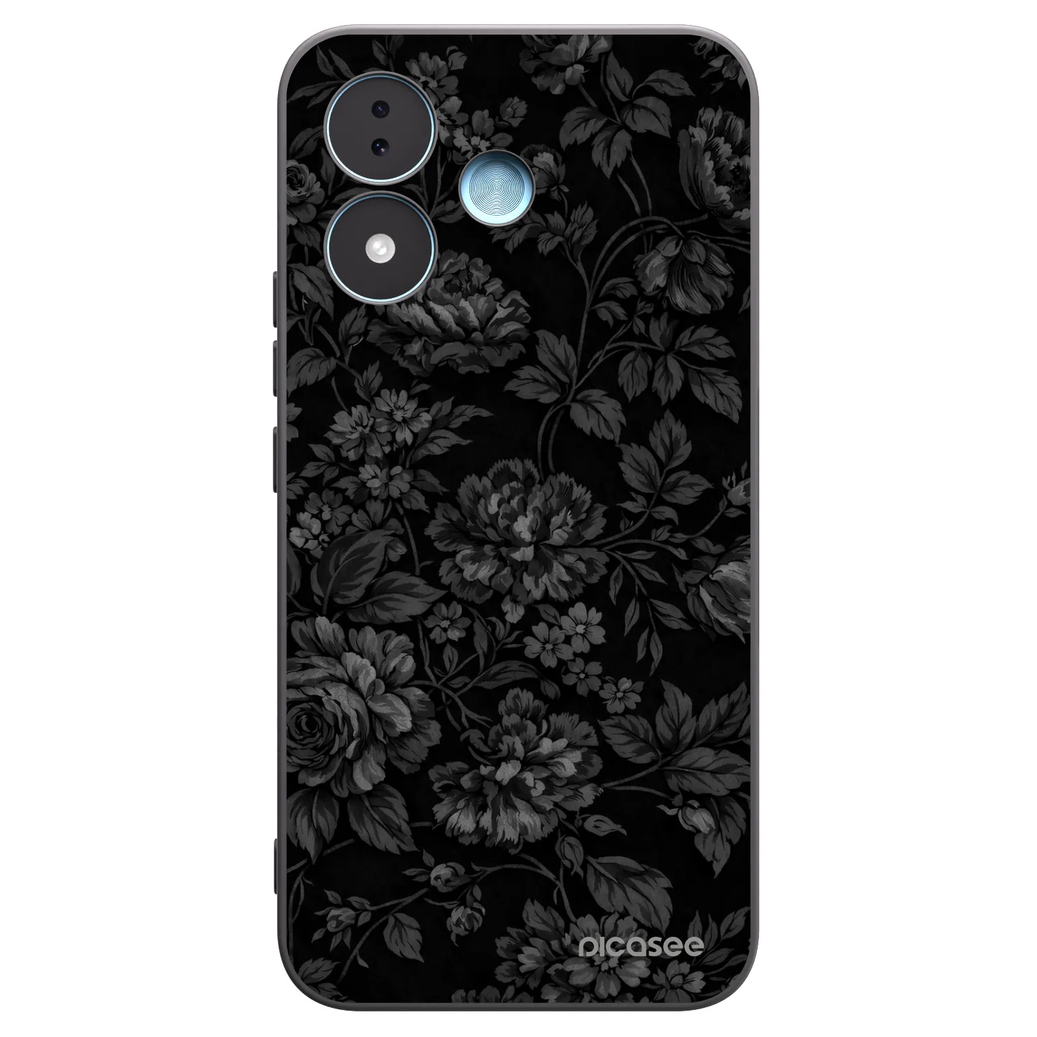 Picasee silikónový čierny obal pre Xiaomi Redmi Note 17 5G - Dark Romance