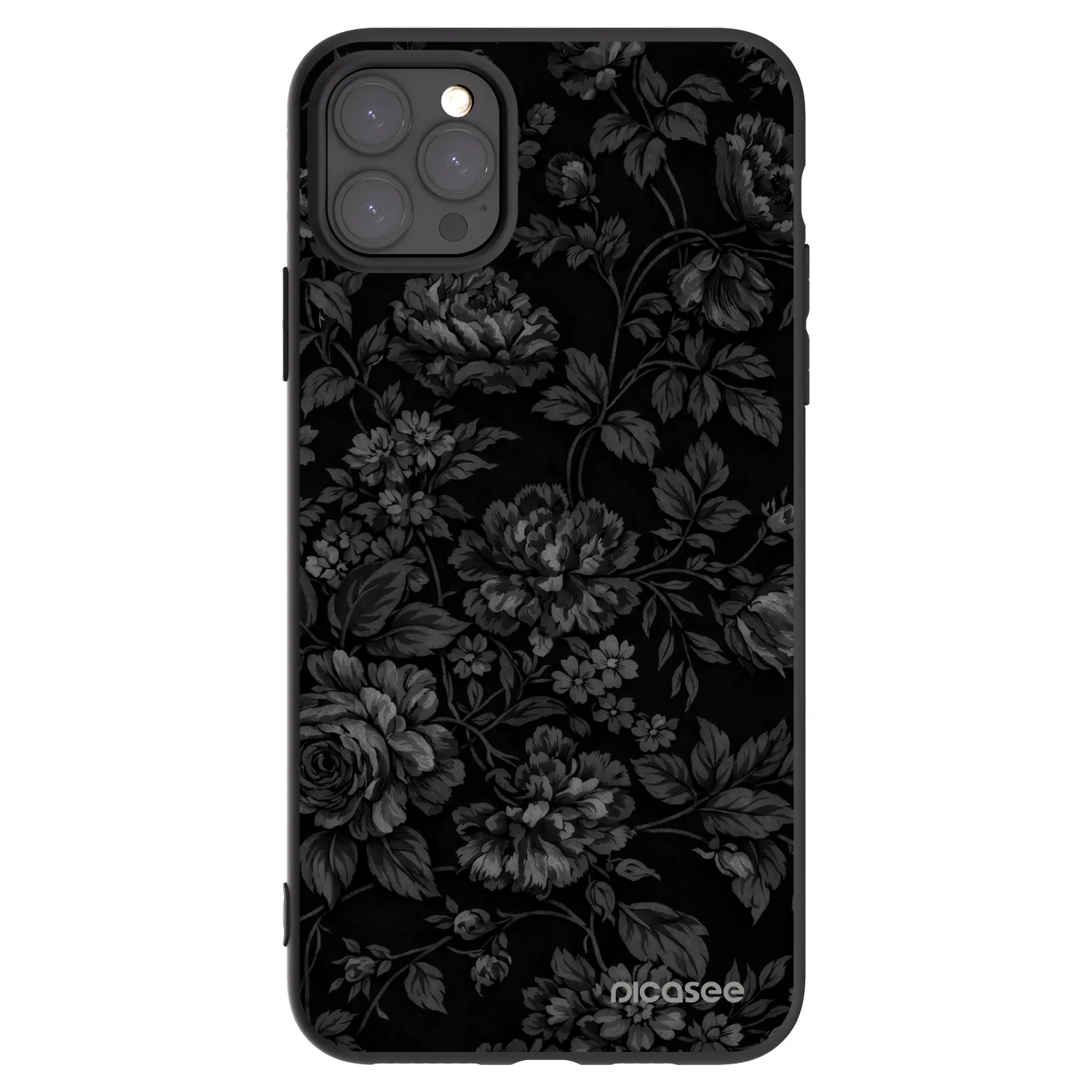 Picasee silikónový čierny obal pre Apple iPhone 11 Pro Max - Dark Romance