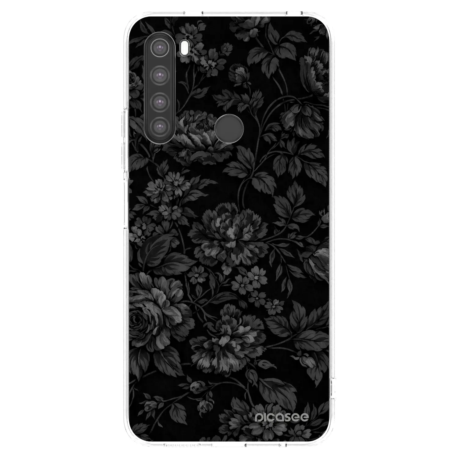 Picasee silikónový prehľadný obal pre Xiaomi Redmi Note 8 - Dark Romance