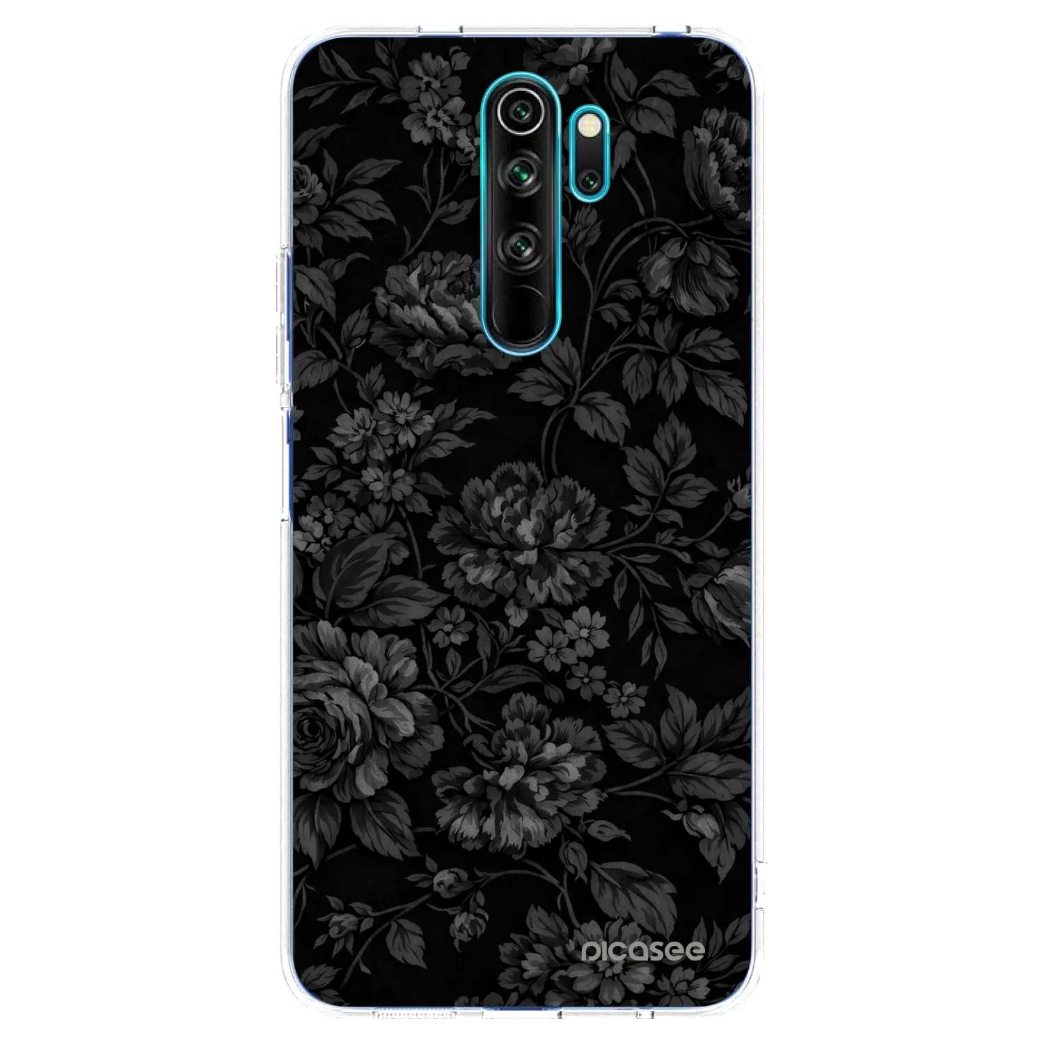 Picasee silikónový prehľadný obal pre Xiaomi Redmi Note 8 Pro - Dark Romance