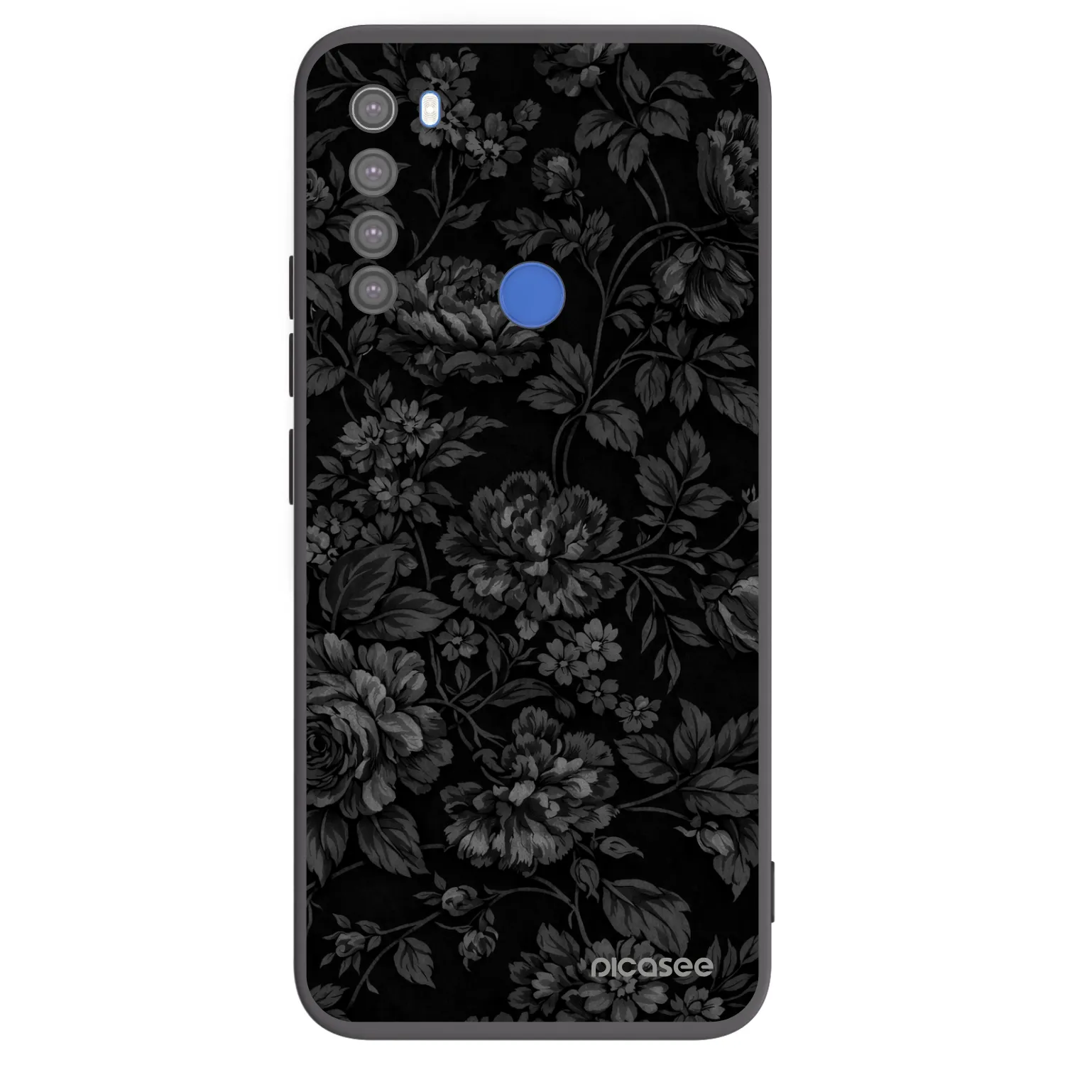 Picasee silikónový čierny obal pre Xiaomi Redmi Note 8T - Dark Romance