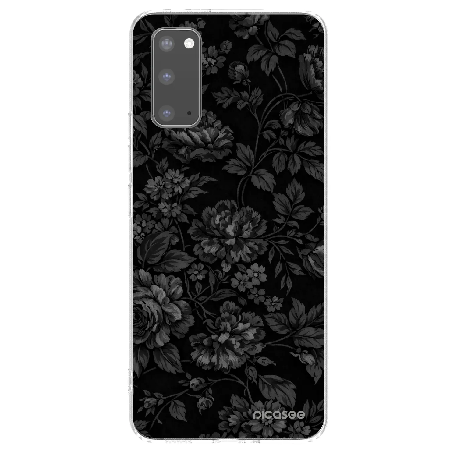 Picasee silikónový prehľadný obal pre Samsung Galaxy S20 G980F - Dark Romance
