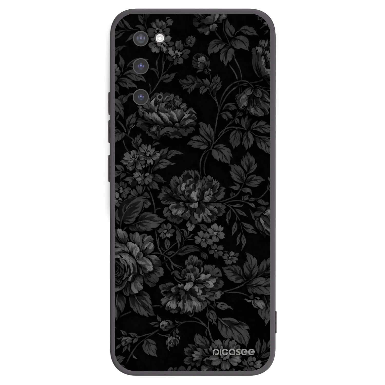 Picasee silikónový čierny obal pre Samsung Galaxy S20 G980F - Dark Romance