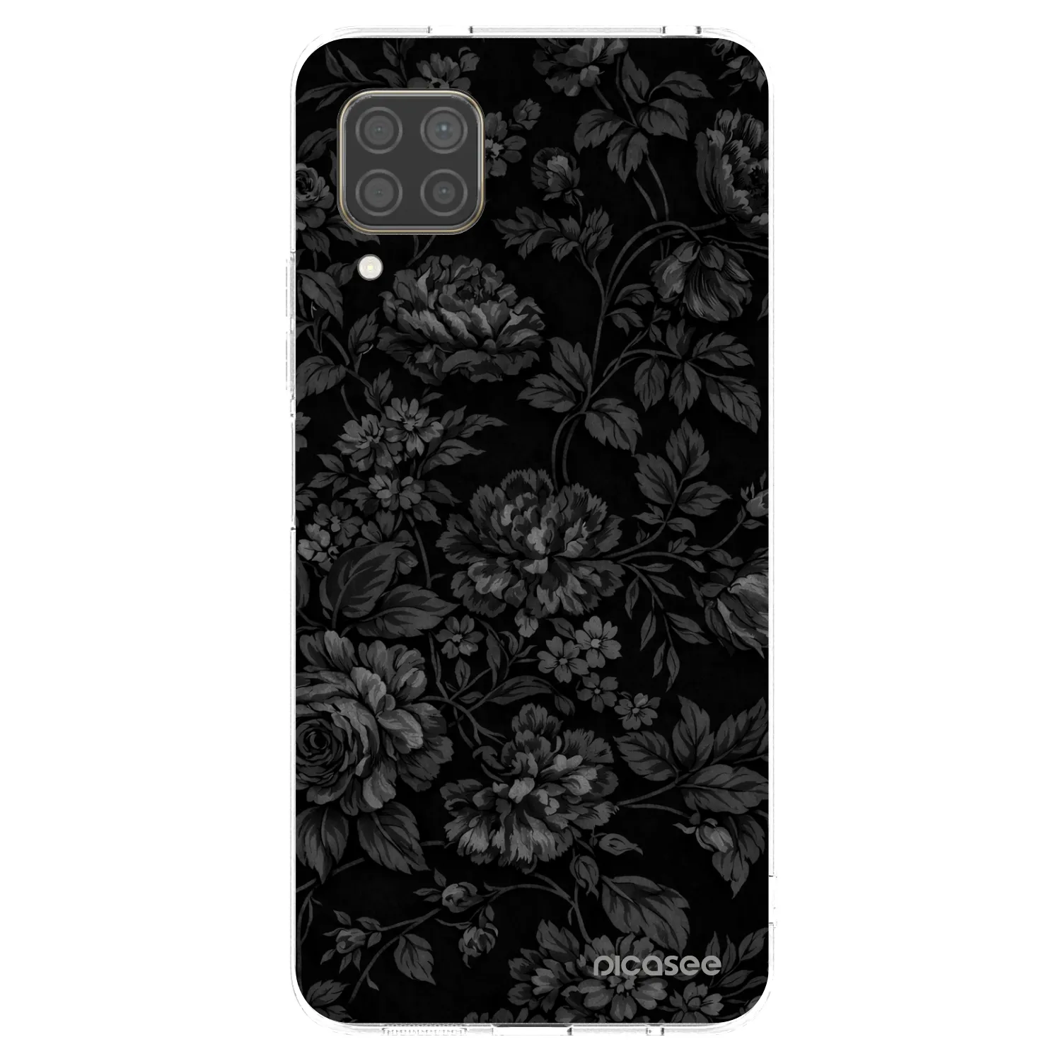 Picasee silikónový prehľadný obal pre Huawei P40 Lite - Dark Romance