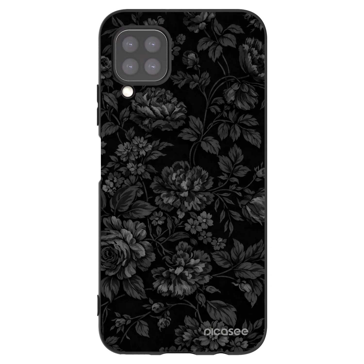 Picasee silikónový čierny obal pre Huawei P40 Lite - Dark Romance