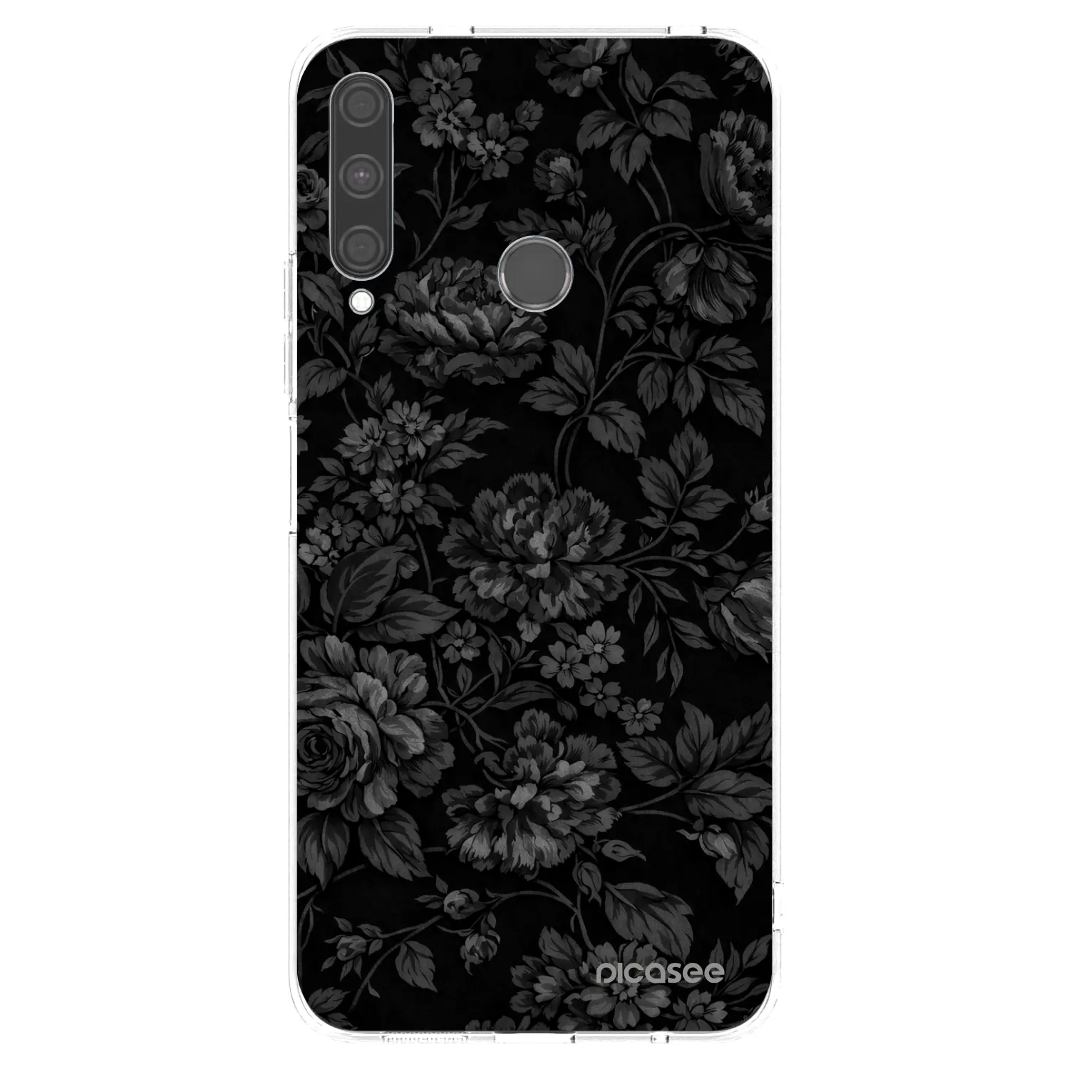 Picasee silikónový prehľadný obal pre Huawei P40 Lite E - Dark Romance