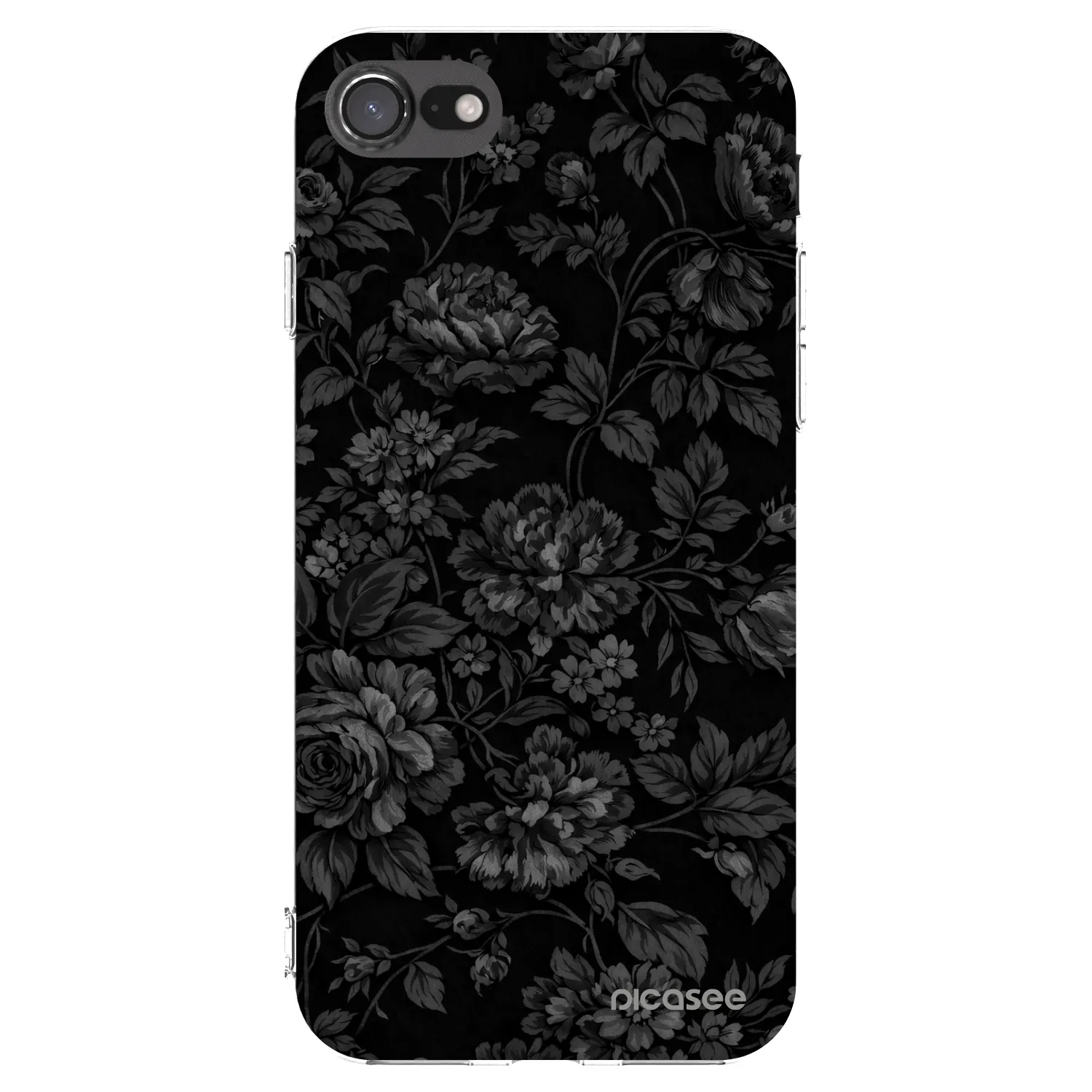 Picasee silikónový prehľadný obal pre Apple iPhone SE 2020 - Dark Romance