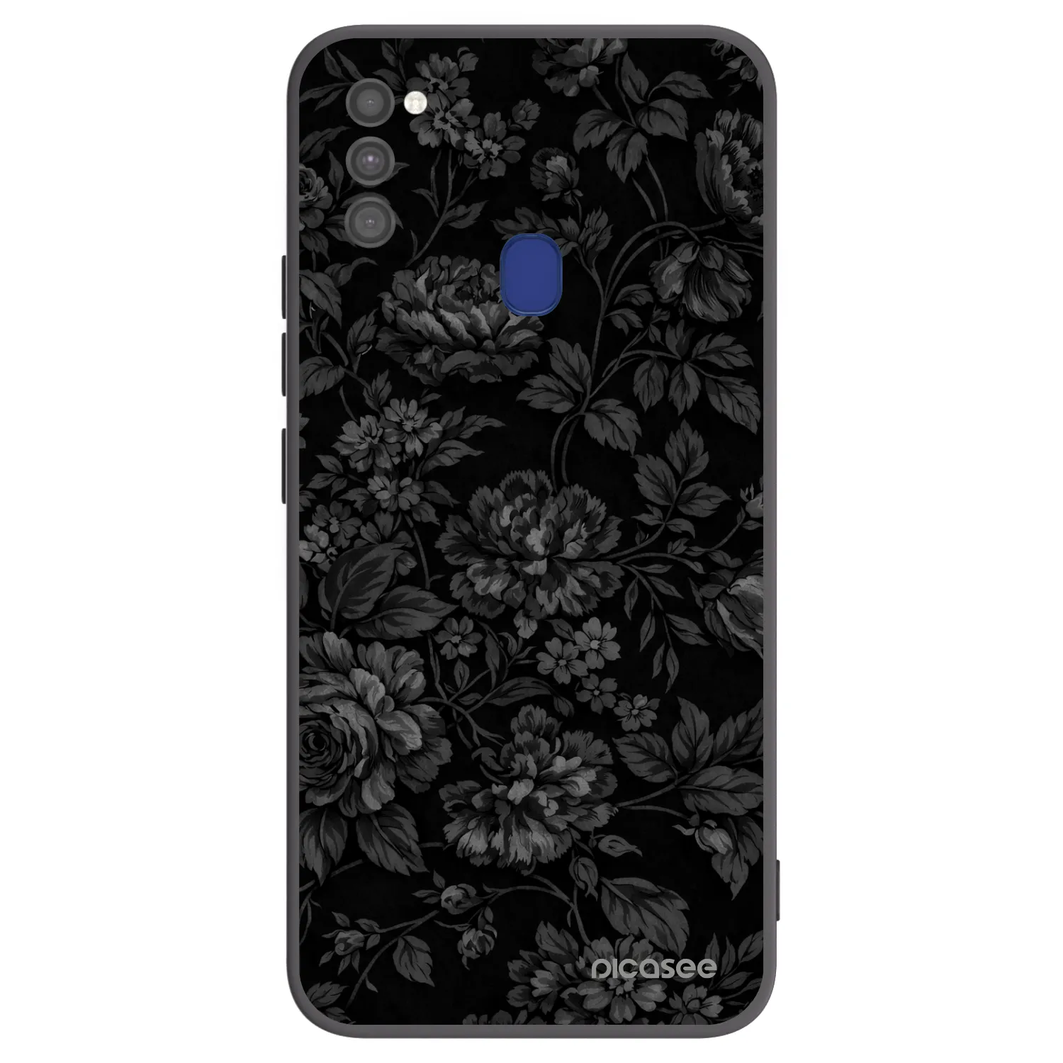 Picasee silikónový čierny obal pre Samsung Galaxy M21 M215F - Dark Romance