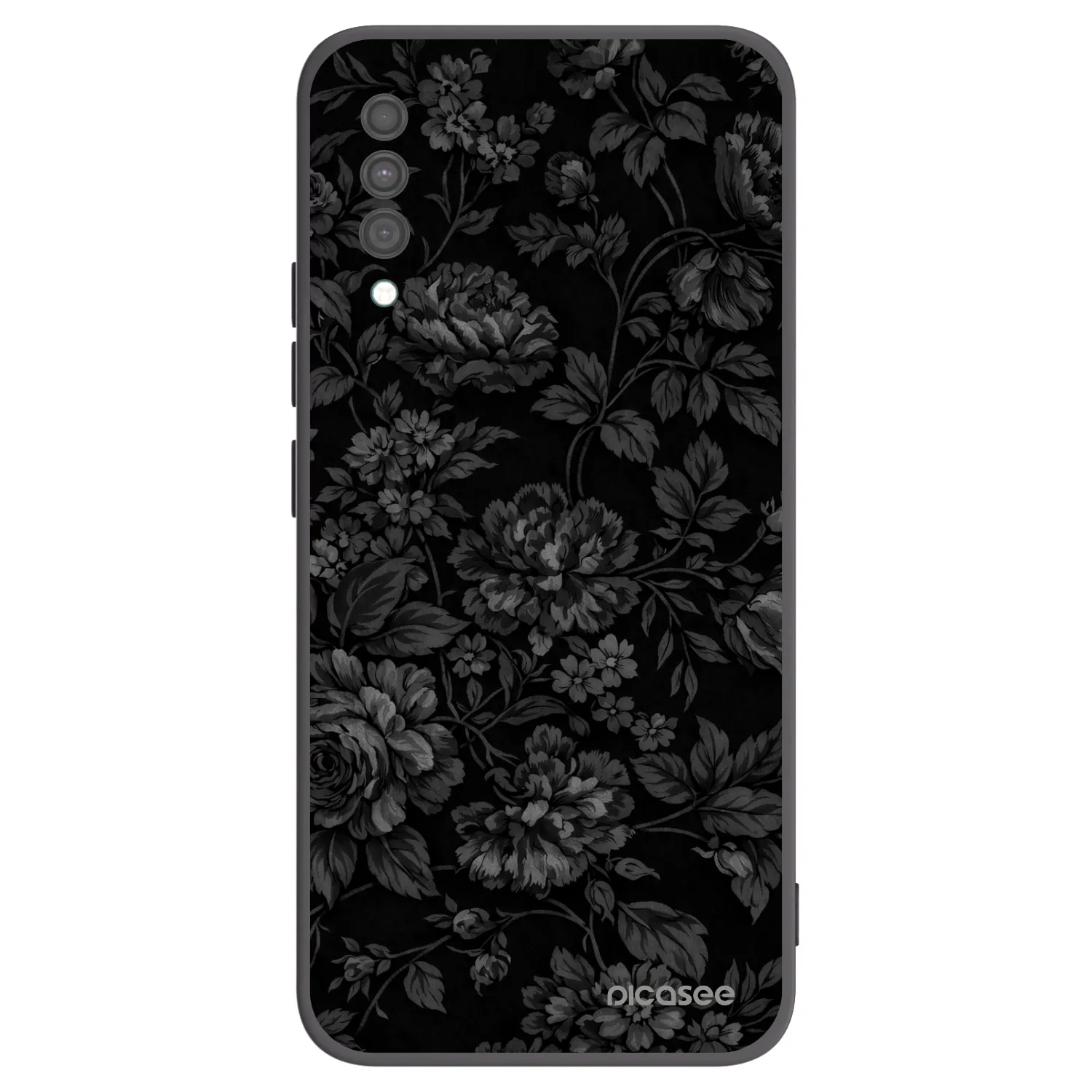Picasee silikónový čierny obal pre Samsung Galaxy A30s A307F - Dark Romance