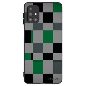 Obal pre Samsung Galaxy M31s - Block Grid