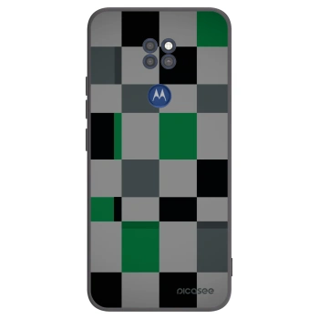 Obal pre Motorola Moto G9 Play - Block Grid