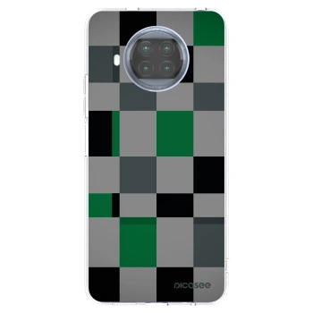 Picasee silikónový prehľadný obal pre Xiaomi Mi 10T Lite - Block Grid