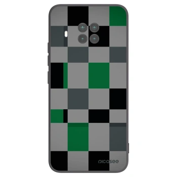 Picasee silikónový čierny obal pre Xiaomi Mi 10T Lite - Block Grid