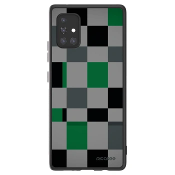 Picasee ULTIMATE CASE pro Samsung Galaxy A71 A715F - Block Grid