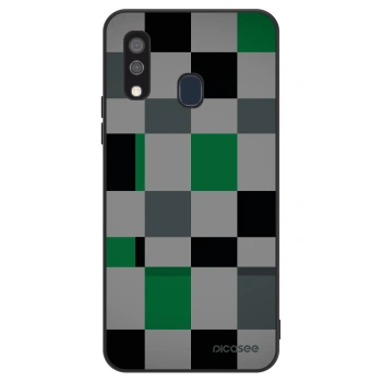 Obal pre Samsung Galaxy A40 A405F - Block Grid