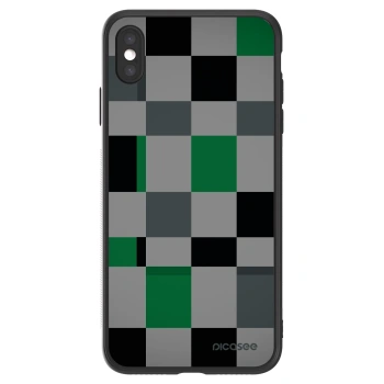 Picasee ULTIMATE CASE pro Apple iPhone XS Max - Block Grid