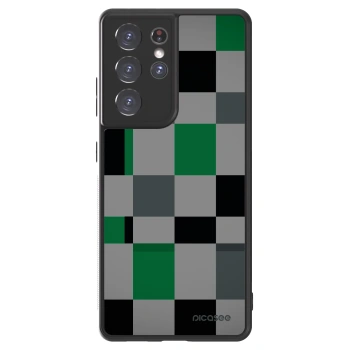Obal pre Samsung Galaxy S21 Ultra 5G G998B - Block Grid