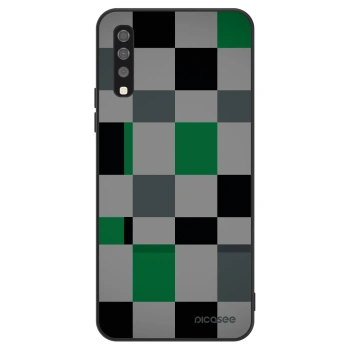 Obal pre Samsung Galaxy A70 A705F - Block Grid