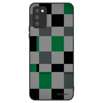 Obal pre Samsung Galaxy A02s A025G - Block Grid