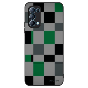 Obal pre OPPO A16s - Block Grid
