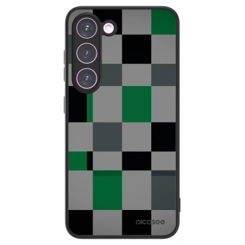Picasee ULTIMATE CASE pro Samsung Galaxy S23 5G - Block Grid