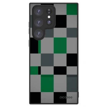 Picasee ULTIMATE CASE PowerShare pro Samsung Galaxy S23 Ultra 5G - Block Grid