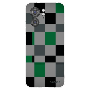 Picasee silikónový prehľadný obal pre Motorola Edge 40 - Block Grid
