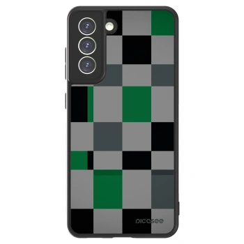 Picasee ULTIMATE CASE PowerShare pro Samsung Galaxy S21 FE 5G - Block Grid