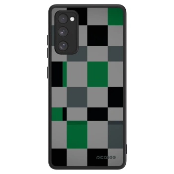 Picasee ULTIMATE CASE PowerShare pro Samsung Galaxy S20 FE - Block Grid