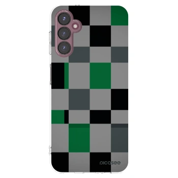 Picasee silikónový prehľadný obal pre Samsung Galaxy A05s A057G - Block Grid