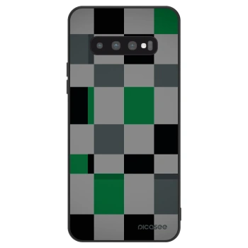 Obal pre Samsung Galaxy S10 Plus G975 - Block Grid