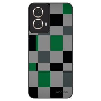 Obal pre Motorola Moto G85 - Block Grid