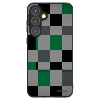 Picasee ULTIMATE CASE PowerShare pro Samsung Galaxy S24 FE S721B - Block Grid
