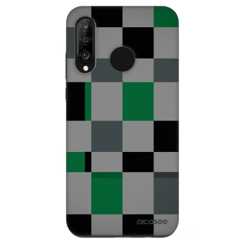 Obal pre Huawei P30 Lite - Block Grid