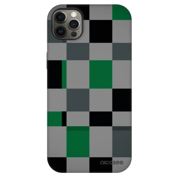 Obal pre Apple iPhone 12 Pro Max - Block Grid