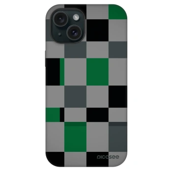 Obal pre Apple iPhone 15 - Block Grid