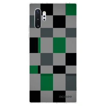 Obal pre Samsung Galaxy Note 10+ N975F - Block Grid